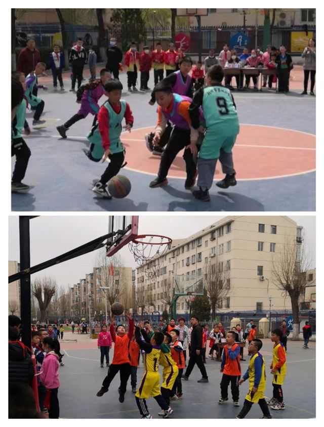 朔州市第四小学举行第23届校园篮球赛