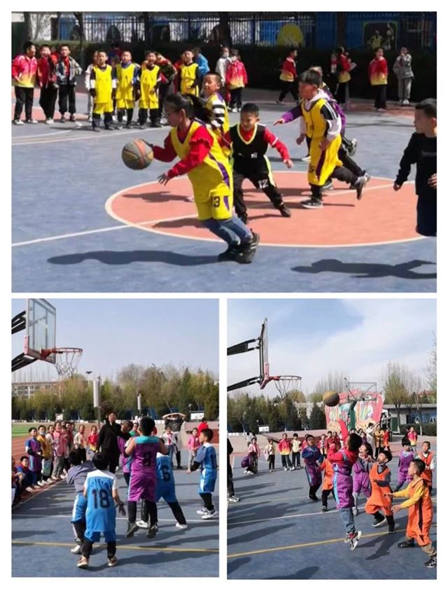 朔州市第四小学举行第23届校园篮球赛