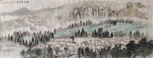 寻风走笔，泼墨行疆 戴建华“情系吐鲁番”系列山水画作品赏析