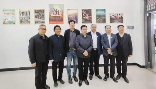 湖南省委宣传部贺辉副部长考察调研电影名师李稳华工作室