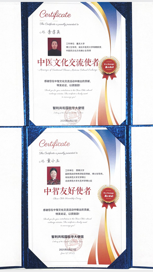 智利驻华大使馆举办中医文化深度对话会：渝新欧丝路赋能拉美中医合作新突破(图2)