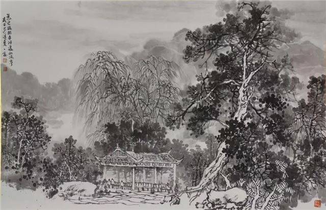 共绘湘西之美 长沙、龙山画家美术写生创作线上展上线(图3)