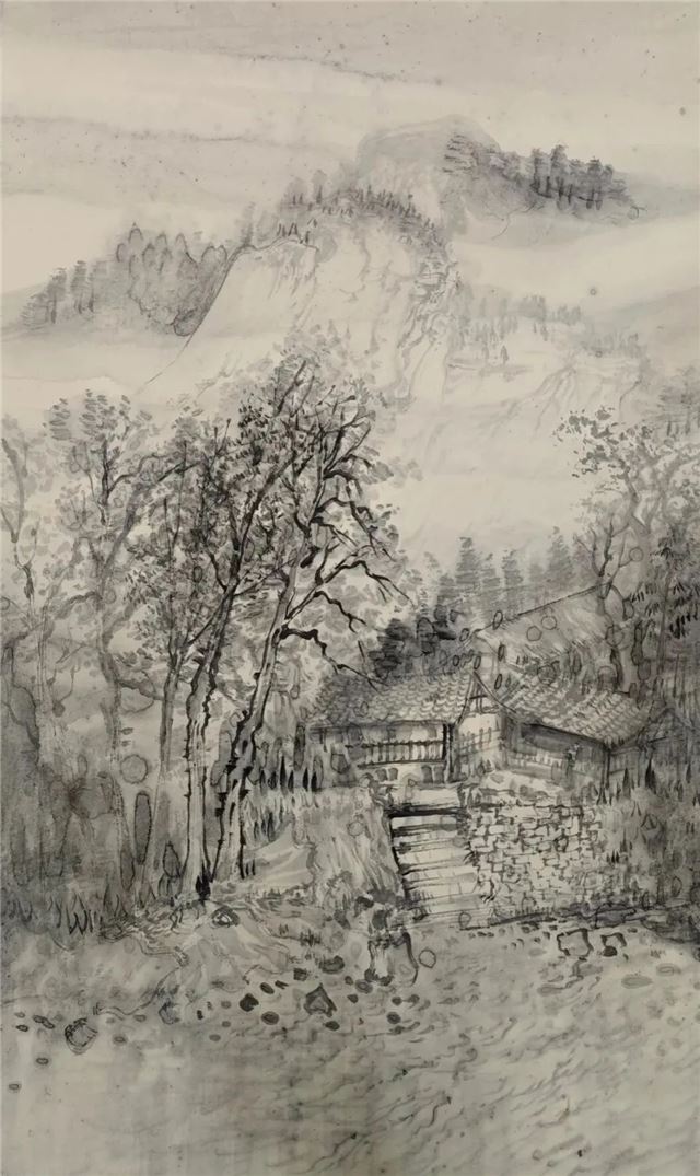 共绘湘西之美 长沙、龙山画家美术写生创作线上展上线(图7)