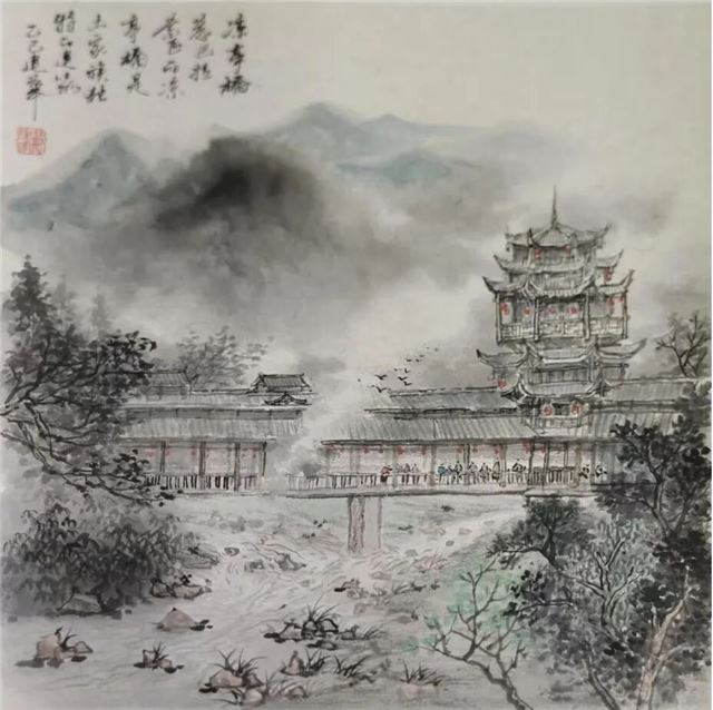 共绘湘西之美 长沙、龙山画家美术写生创作线上展上线(图25)