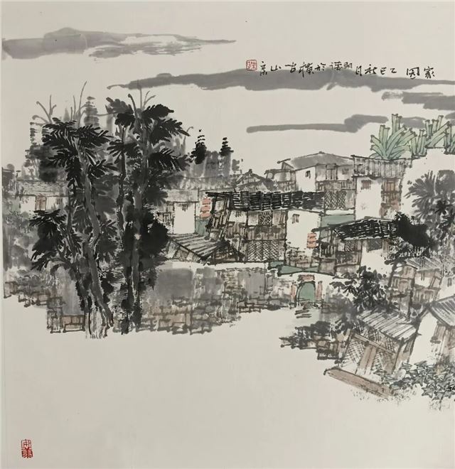 共绘湘西之美 长沙、龙山画家美术写生创作线上展上线(图32)