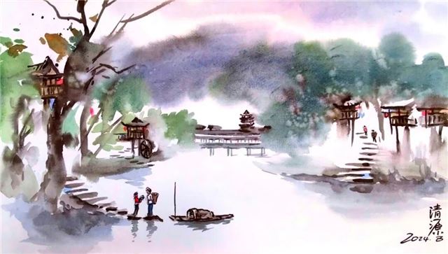 共绘湘西之美 长沙、龙山画家美术写生创作线上展上线(图40)