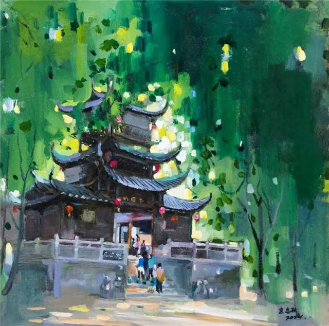 共绘湘西之美 长沙、龙山画家美术写生创作线上展上线(图44)