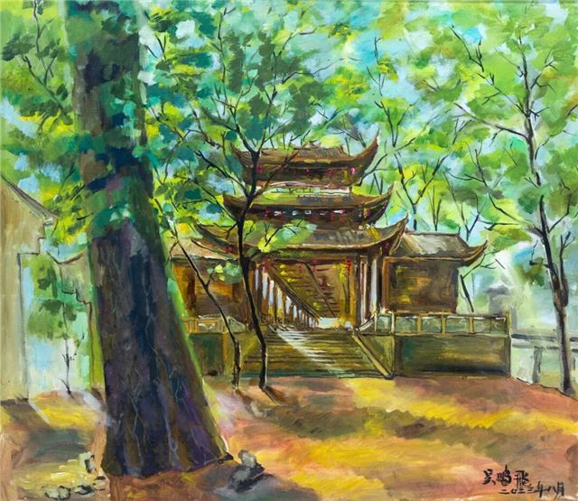 共绘湘西之美 长沙、龙山画家美术写生创作线上展上线(图47)