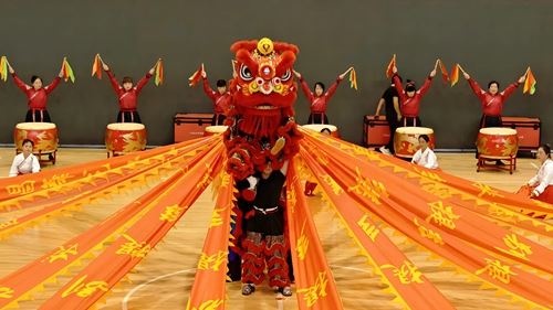 2025年全国老年人健身广场舞大联动湖北主会场(宜昌)活动盛大启幕， 三峡满江红艺术团《舞动宜昌》震撼全场(图4)
