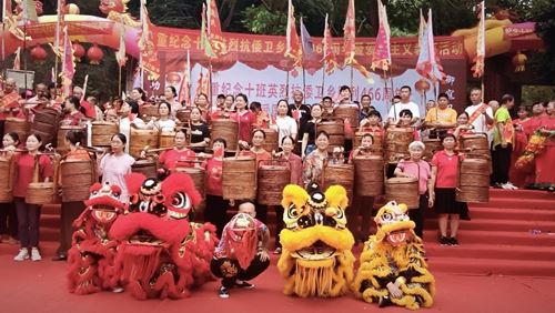 泉州洛江区举办“祭十班非遗纪 念活动弘扬抗倭英烈爱国主义精神(图4) 泉州洛江区举办“祭十班非遗纪 念活动弘扬抗倭英烈爱国主义精神(图4)